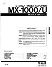 Manuale di servizio per Yamaha