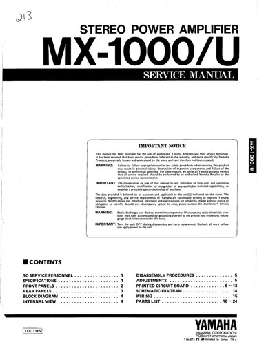 Servizio manuale istruzioni - servizio, di