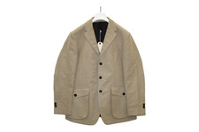 Cappotto blazer cammello