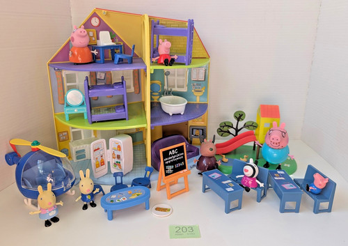 Peppa pig house playset - pig,