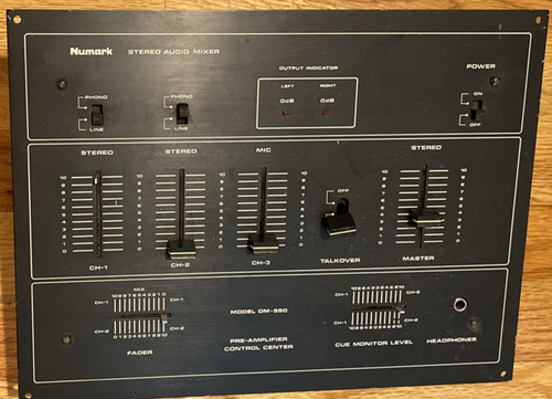 Numark studio audio master - numark,