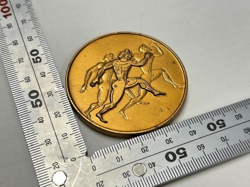 Medaglia oro stile - d'oro, greco