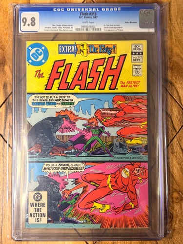 Flash 313 cgc - flash, 9.8