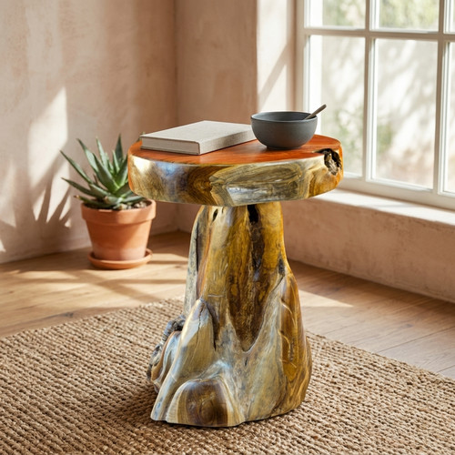 Tavolo radica cm legno - radica,