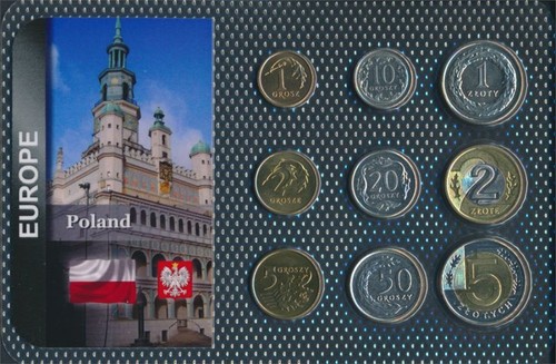 Monete polonia brillant fior - polonia,