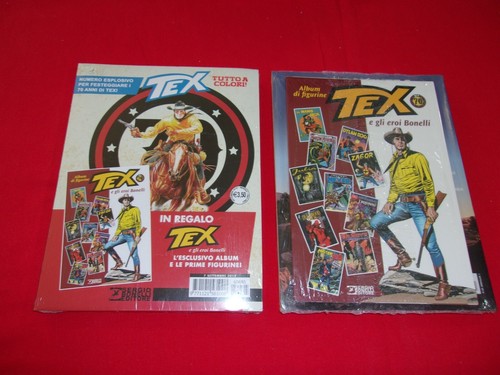 Tex 695 con album figurine - tex,