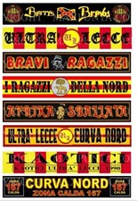 LECCE 8 ADESIVI PLASTIFICATI