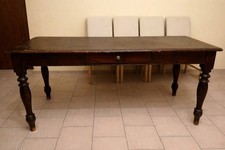 Antico tavolo legno con - tavolo,