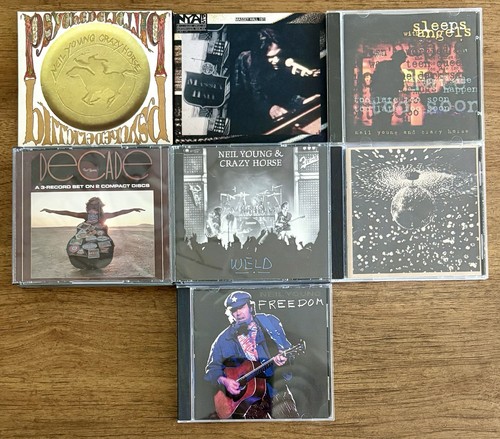 Lot neil young cds used - lot,