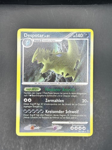 Tyranitar 100 raro pokemon - tyranitar,