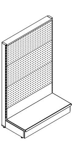 Scaffale espositore parete - espositore,