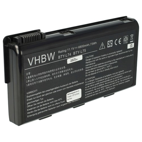 Batterie pour msi megabook - batterie,