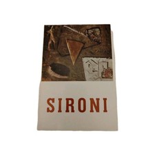 Sironi Mario catalogo mostra Galleria La Bussola 1962 Torino