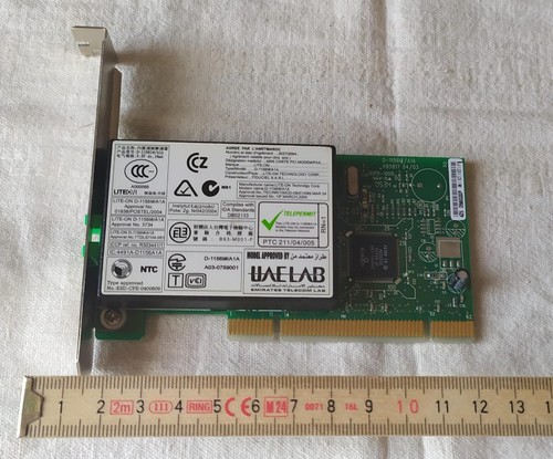 Scheda modem pci fax - scheda,