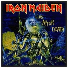 IRON MAIDEN - Live After Death Aufnäher Patch OFFICIAL MERCHANDISE