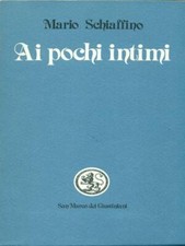 AI POCHI INTIMI POESIA MARIO