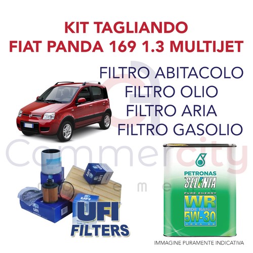Kit tagliando ufi fiat panda - tagliando,