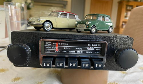 Autoradio epoca anni 70 - d'epoca,