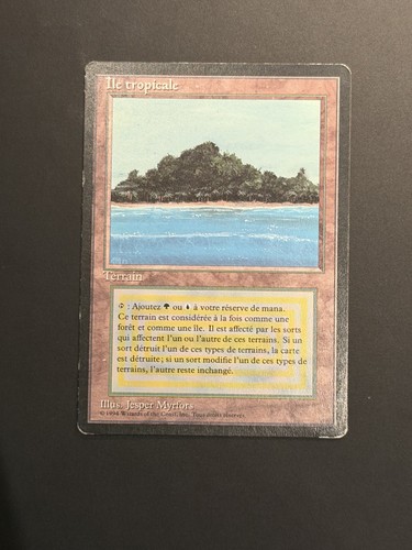 Mtg tropical island - mtg,