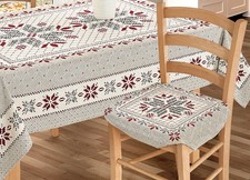 Copri Sedia Living Cucina Salotto Fantasia Tricot