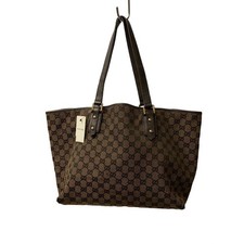 Borsa Gucci in tela marrone