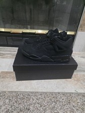 Air Jordan 4 gatto nero taglia