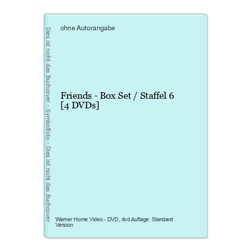 Friends box set staffel - friends, 6