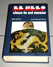 Rex Stout "RE NERO VINCE IN SEI MOSSE" Omnibus Gialli  Prima ediz. (Nero Wolfe)