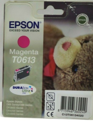 Epson t0613 magenta ink - ink, jet