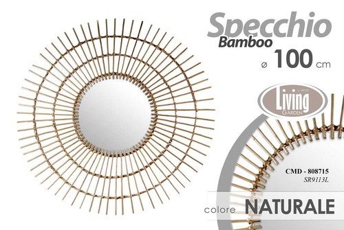 Specchio parete naturale - parete,