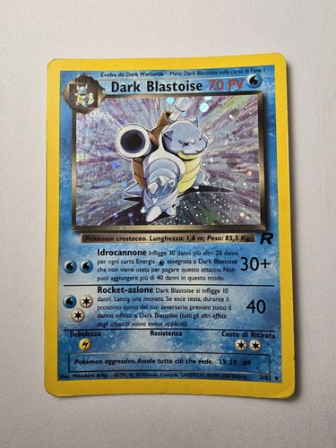 Pokemon dark blastoise rara - blastoise,