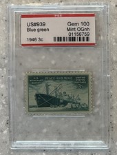 1946 scott 939 emissione - #939, 3c