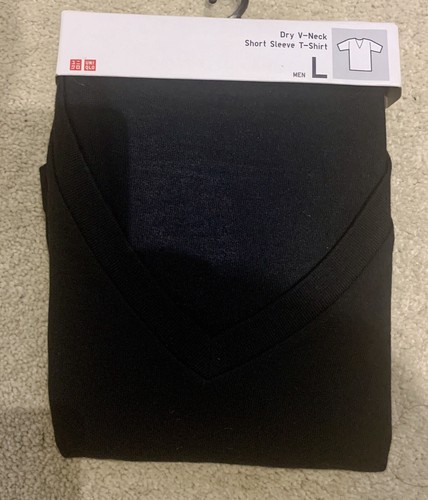 Uniqlo neck shirt - uniqlo, black
