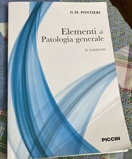 ELEMENTI DI PATOLOGIA GENERALE 4^ edizione G. M. PONTIERI