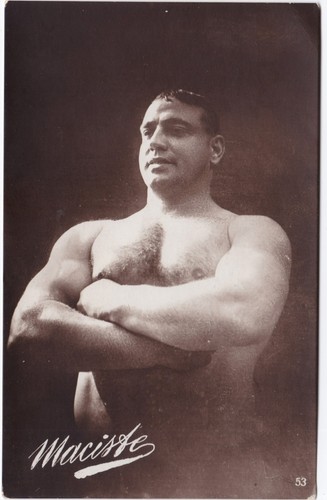 Vintage rppc maciste - vintage,