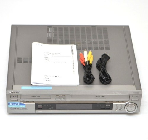 Sony hi8 vhs double - wv-h6,