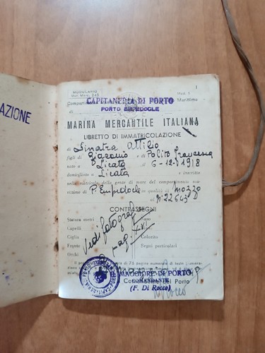 Porto empedocle 1949 - 1949, marina
