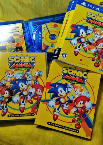 Limited ps4 sonic mania - mania, plus