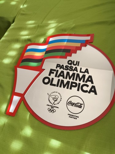 Specchio coca cola olimpiadi