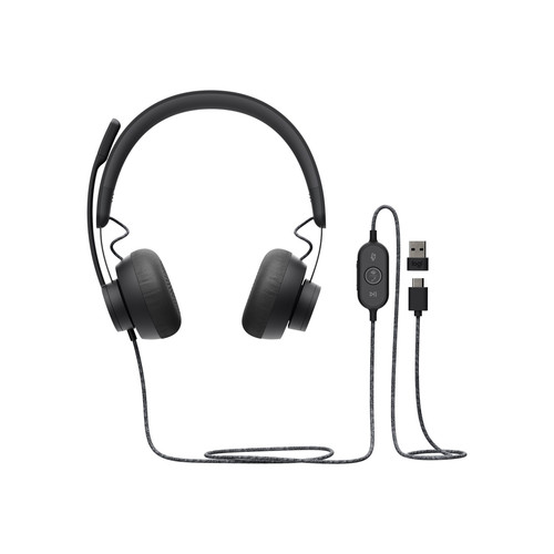 Logitech business zone cuffie - business,