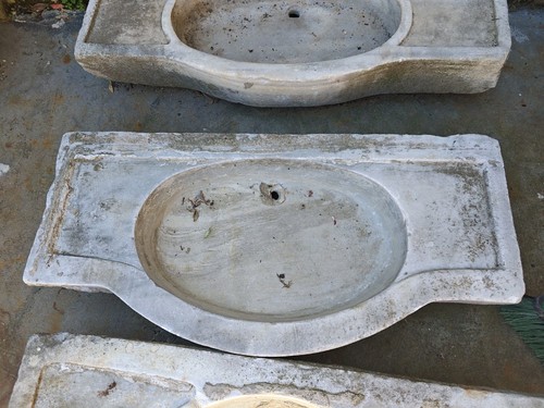 Antico vecchio lavandino - lavandino, da