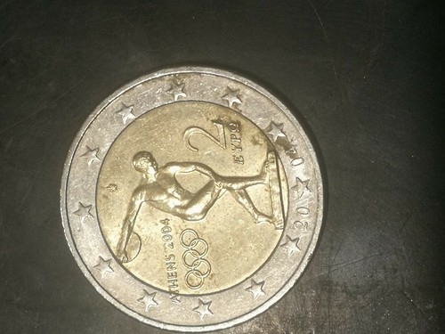 Euro commemorativa atene - 2,