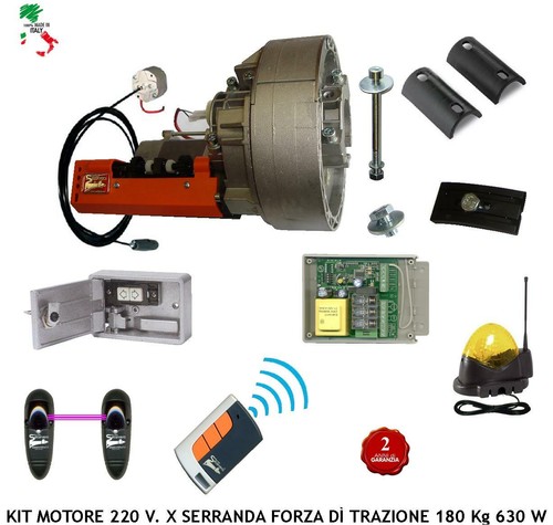 Motore serranda kit 180 - motore, kg