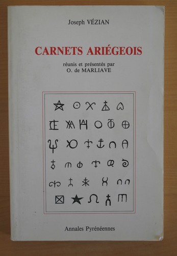 Joseph vézian carnets - vézian,
