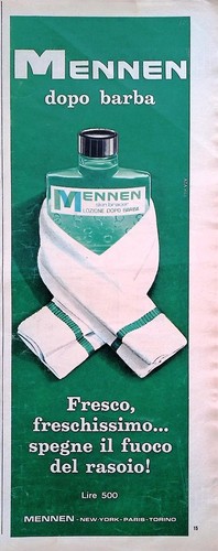 Pubblicità del 1967 mennen - pubblicità,
