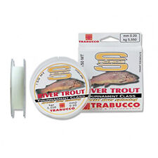 FILO MULINELLO TRABUCCO RIVER TROUT 150 mt COLORE BIANCO