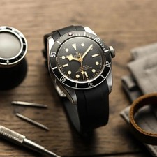 Cinturino orologio 21 mm nero