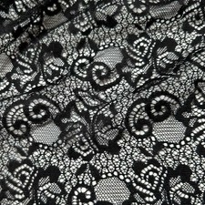 Tessuto Pizzo Elastico 3965