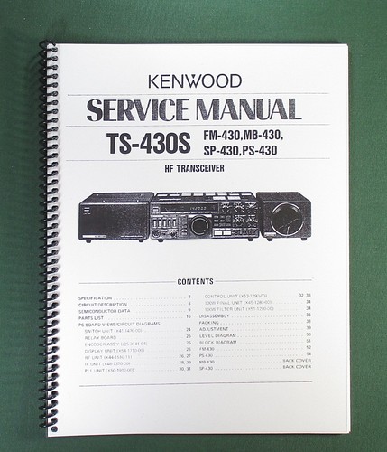 Kenwood 430s manuale di - kenwood,