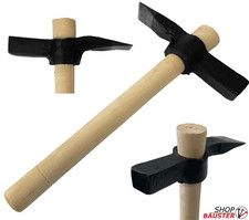 Martello da muratore martello muratore acciaio forgiato manico in legno 700...